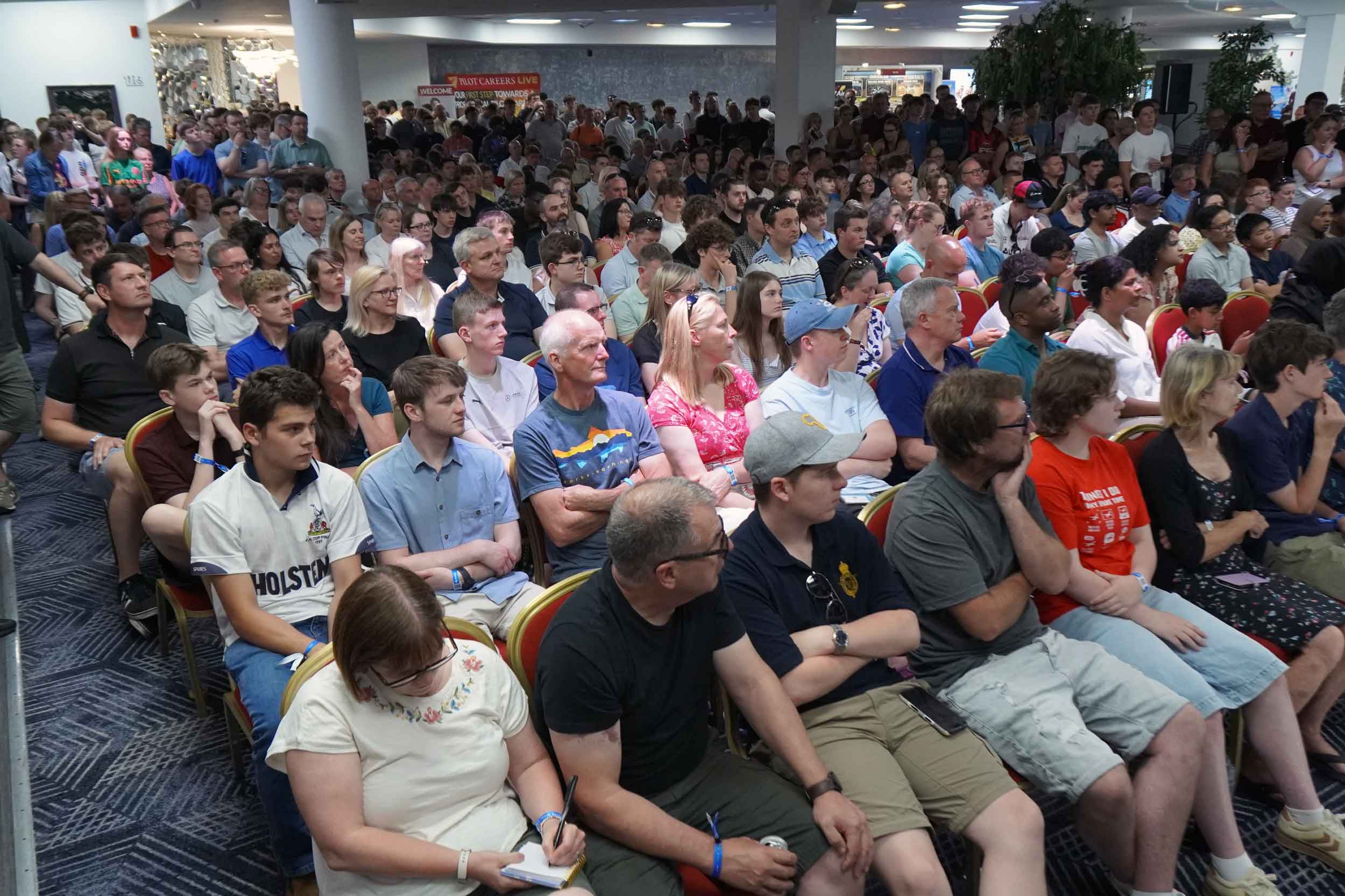 Seminars from airlines were hugely popular