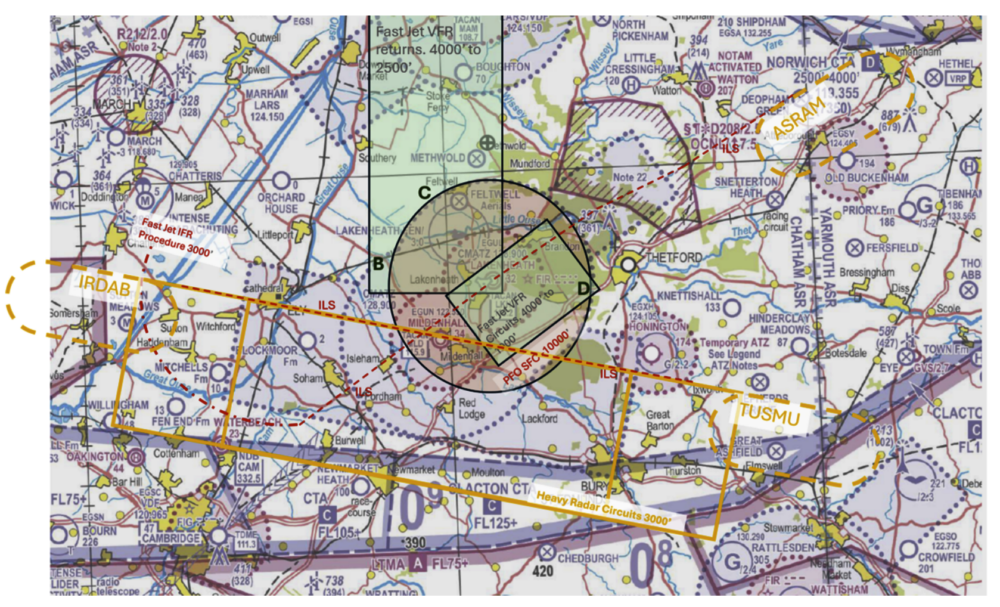Norfolk Airspace change proposal