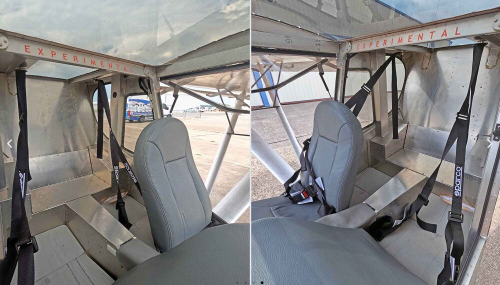 Unusual 2+1 seating of the Super Cruzer
