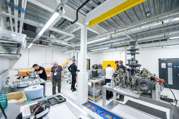 Practical training area at Airbus Helicopters Training Academy in the UK. Photo: Airbus Helicopters/Richard Cave